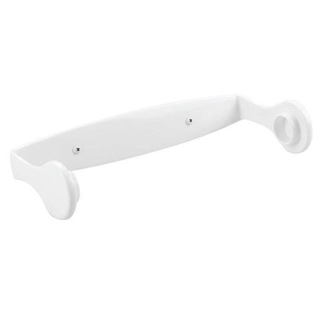 STEADYCHEF 11.25 x 2.25 x 4.75 in. White Clarity Wall Mount Paper Towel Holder ST731986